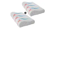 GENERICO - Pack x2 Almohada de Espuma Viscoelástica de Gel