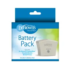 DR BROWNS - Batería de Extractor de Leche eléctrico Doble Customflow TM