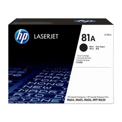 HP - TONER 81A NEGRO CF281A LJ MFP M630 ORIGINAL