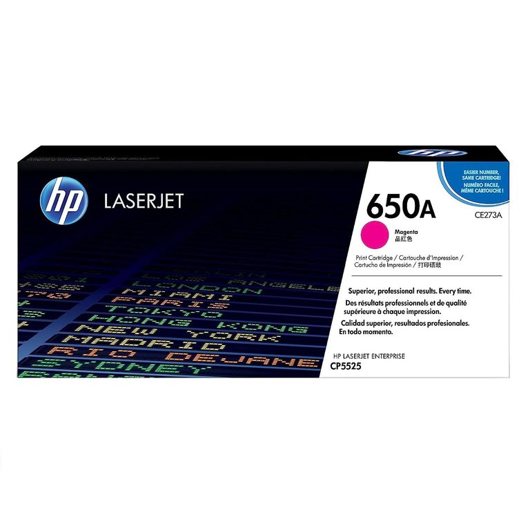 TONER 650A MAGENTA CE273A LJ CP5525 ORIGINAL