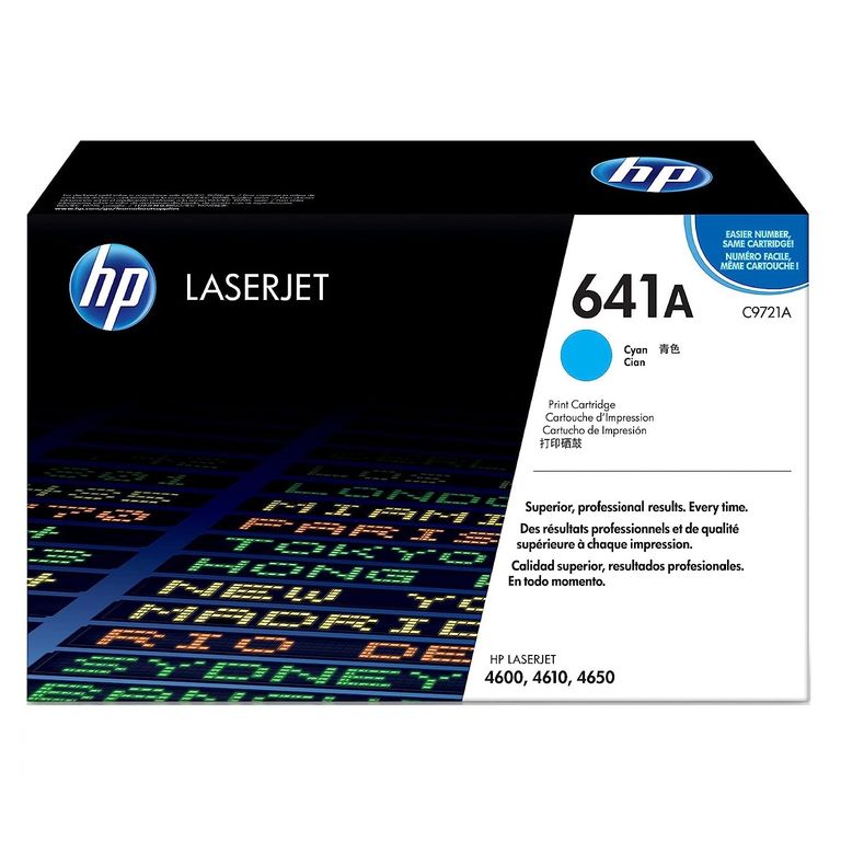 TONER 641A CIAN C9721A LJ 4600 ORIGINAL