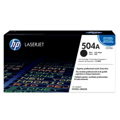 HP - TONER 504A NEGRO CE250A LJ CP3525 ORIGINAL