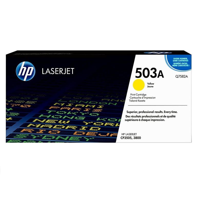 TONER 503A AMARILLO Q7582A LJ CP3505 3800 ORIGINAL