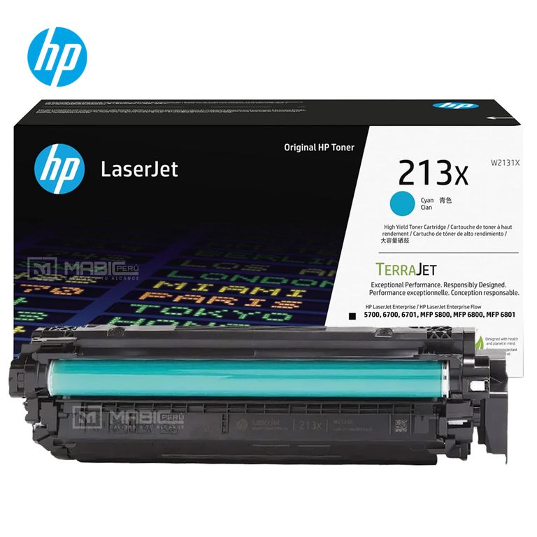 TONER 213X CIAN W2131X LJ 5700 5800 6700 6800 ORIGINAL