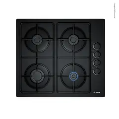 BOSCH - Encimera a Gas 60cm Vidrio Serie 2 POP6B6B80