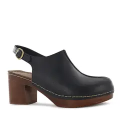 ECCO - Zuecos Cuero Mujer Telma05 Negro