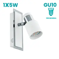 EGLO - Aplique Davida 1x5w 1x400lm