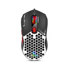 CYBERTEL - Mouse Gamer Alámbrico RGB 7B Negro Defender CBX M513