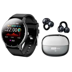LENOVO - Audifonos LE06 Negro Bluetooth y Fit Pro reloj inteligente B