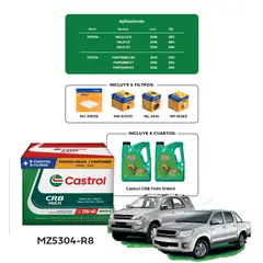 CASTROL - KIT DE MANTENIMIENTO TOYOTA HILUX - FORTUNER AÑO 2004-2015