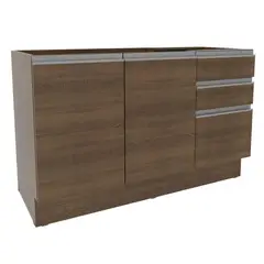 MADESA - Mueble de Cocina Glamy 120 cm - Mostrador con Encimera