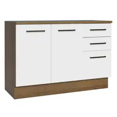 MADESA - Mueble de Cocina Agata 120 cm - Mostrador para Lavadero con Encimera