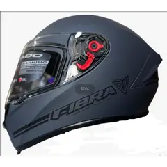 CES - CASCO MOTO FIBRA BY NZI HELMETS GRIS MATE NUEVO DOT