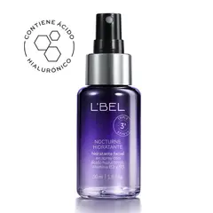 LBEL - Nocturne Hidratante Facial en spray con ácido hialurónico, vitamina B3 y B5 50 ml