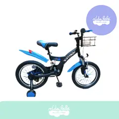 GENERICO - Bicicleta infantill aro 12 para niño modelo VORTEX verde