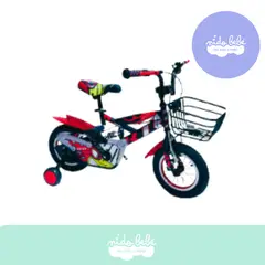 GENERICO - Bicicleta infantill aro 12 para niño modelo VORTEX verde