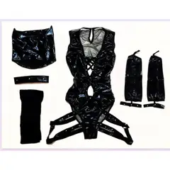 GENERICO - LENCERIA SEXY GATUBELA DISFRAZ TALLA S-M-L