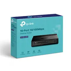 TP LINK - Switch TP-Link TL-SF1016D 16 Puertos 10/100 Mbps