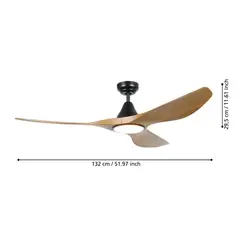 EGLO - Cuadro Longoza Gris Y Blanco