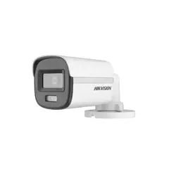 HIKVISION - TUBO 2MP COLOR VU LENTE 28MM CAUDIO - HIBRIDO HK-DS2CE10DF0T-LPFS