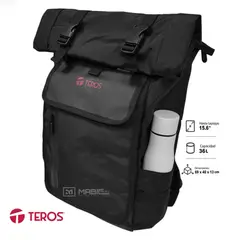 TEROS - MOCHILA TE-ACS9018BK NEGRA PARA LAPTOP 15.6