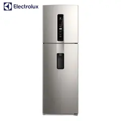 ELECTROLUX - Refrigerador Top Freezer Efficient con AutoSense Inox Look 409L IW45S
