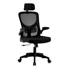 INIUS - Silla de Oficina Ergonomica con Soporte Lumbar Guss - Negro