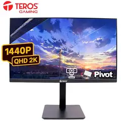 TEROS - MONITOR EMPRESARIAL 100hz WEBCAM PARLANTES MIC HDMI DP 1MS