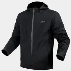 GENERICO - CASACA MOTO LS2 BOLTON NEGRO HOMBRE