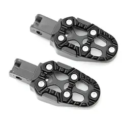 JET - Pedal Posa Pie para Moto Negro 2pcs
