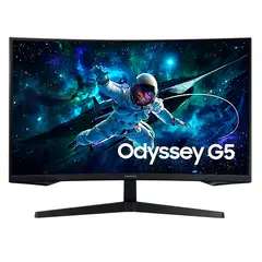 SAMSUNG - Monitor Odyssey G5 32" QHD (2560 x 1440), 1 x HDMI 2.0, 1 x DP 1.2, 1 x Audífono