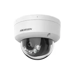 HIKVISION - CAMARA DOMO IP 2MP SMART HYBRID LIGHT CON IR Y AUDIO - HK-DS2CD1123G2-LIU