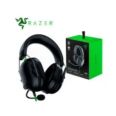 RAZER - AUDIFONO CON MICROFONO BLACKSHARK V2 X 7.1 CON CABLE 3 5 MM NEGRO