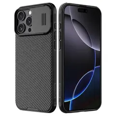 NILLKIN - Case Para Iphone 16 Pro Max - Negro