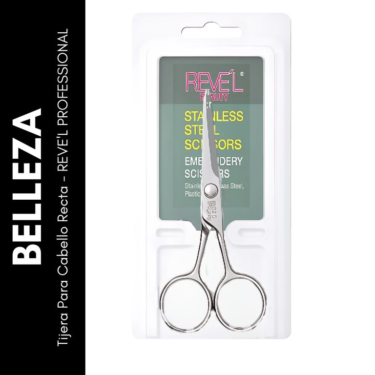 Tijera Para Cabello Recta - REVEL PROFESSIONAL