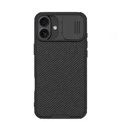 NILLKIN - Case Para Iphone 16 - Negro