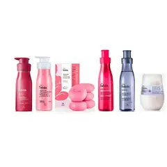 NATURA - Kit tododia 2 splash, jabones, 2 cremas y desodorante