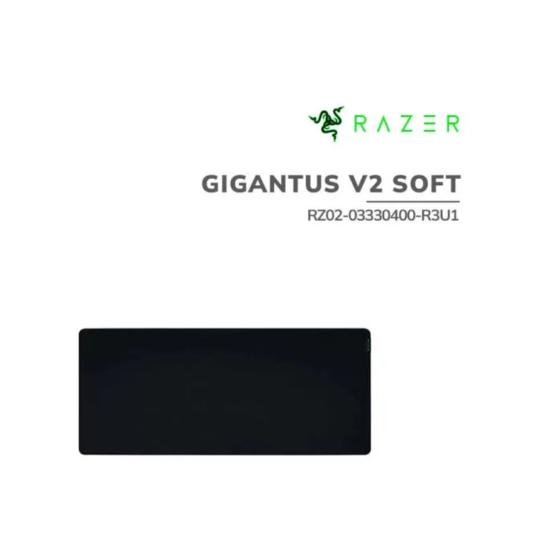 PAD MOUSE GIGANTUS V2 SOFT XXL NEGRO