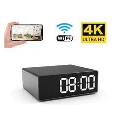 OEM - Reloj de Escritorio Espía Nocturna 4K