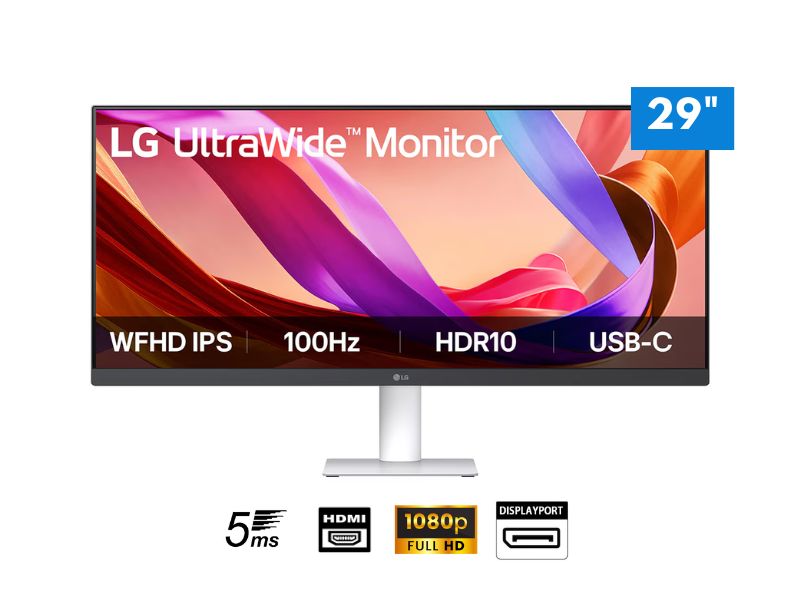 MONITOR ULTRAWIDE 29U531A-W WFHD IPS 100HZ HDMI DP HDR10 29