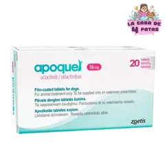 ZOETIS - APOQUEL de 16mg caja de 20 pastillas