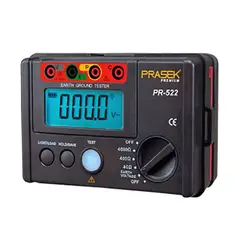 UNI T - Telurómetro de 4000 Ohm Prasek PR-522