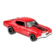 GENERICO - Auto a escala - Hot Wheels - Rápidos y furiosos - 70 Chevelle SS Rojo - FAST AND FURIOUS