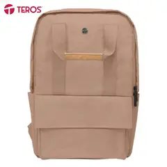 TEROS - MOCHILA CITY II MOCHA MOUSSE TE-9029MM NOTEBOOKS HASTA 15.6