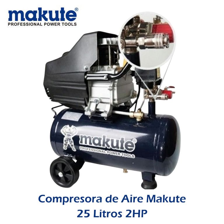 Compresora de Aire 25 Litros 2HP