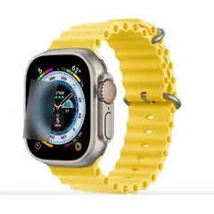 GENERICO - Correa Corrugada Clásica para Apple Watch 45mm - Amarillo