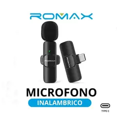 ROMAX - Micrófono Inalámbrico Portátil TSM0012