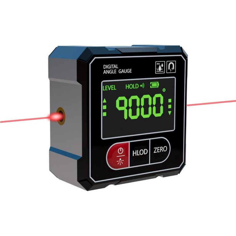 Inclinómetro Laser Magnetico digital recargable USB