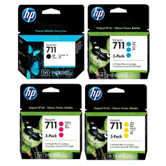 HP - Kit Tinta 711 3Pack DesignJet T120, T520, T530 Original