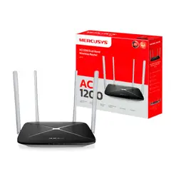 TP LINK - Router Wi-Fi Mercusys AC12 Doble Banda AC1200